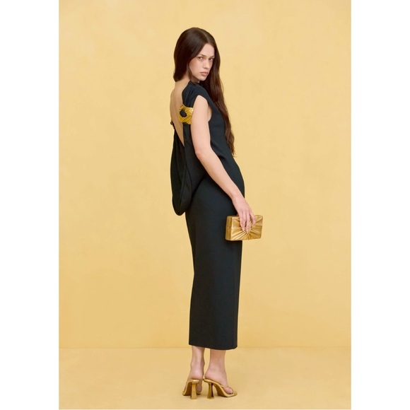 NEW Cult Gaia Black Maxi Dress - Picture 6 of 8